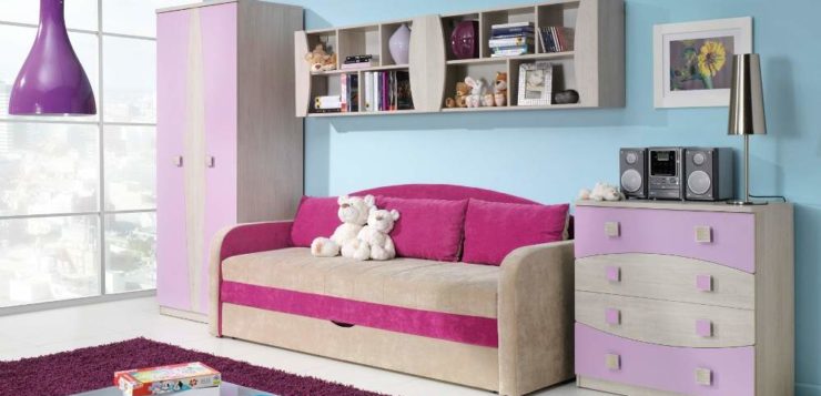 Детский диван: выбираем новое спальное место для малыша